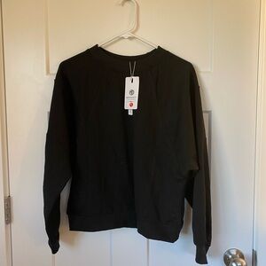 Classic Black Crew Neck Sweater